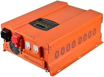 5000w Peak 15000w Pure Sine Wave Power Inverter Charger MabelStar HP Series DC Converter 120/240 Vac output Split Phase DC 24V LCD Display
