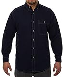 Men's Denim Long Sleeve Button Down Shirt