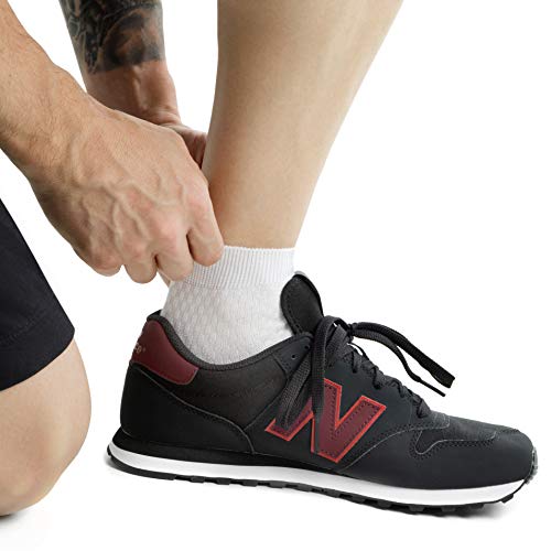 NUDUS Men's Bamboo Ankle Socks, 5-Pair Gift Box, Super Breathable, Soft, Thin and Non Slip