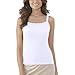 Vanity Fair Camisole, Everyday Layers, Tank Top Women, Spin Cami-Star White, Large