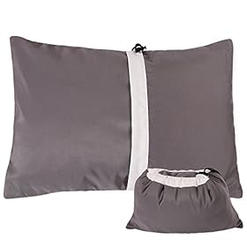 REDCAMP Camping Pillow for Sleeping Lightweight and Compressible, Small Pillow for Travel Backpacking Hammock, Peach… 41AmP13d2iL