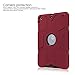 iPad Mini Case, iPad Mini 2 Case,iPad Mini 3 Case,TOPSKY [Robot Series] High Impact Defender Shockproof Case for iPad Mini/iPad Mini 2/ iPad Mini 3, Red Black