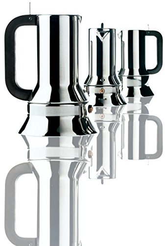 Alessi 9090/M Design Espressomachine aus Edelstahl, 10 Tassen – Bild 4