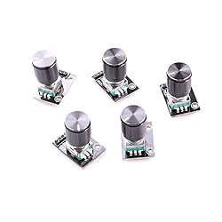 Hikig 5Pcs KY-040 Rotary Encoder Module with