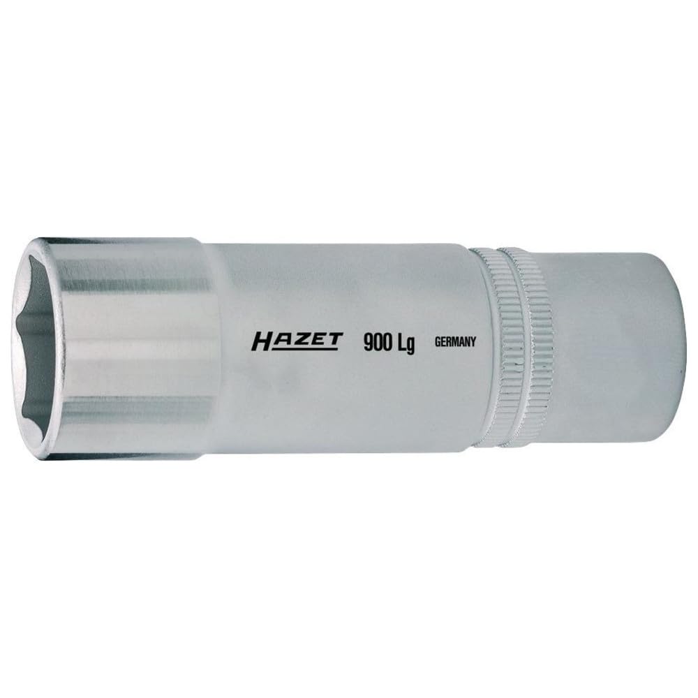 HAZET 900LG-24 85 mm 6-Point Hexagon Traction Profile Socket - Chrome-Plated/Polished