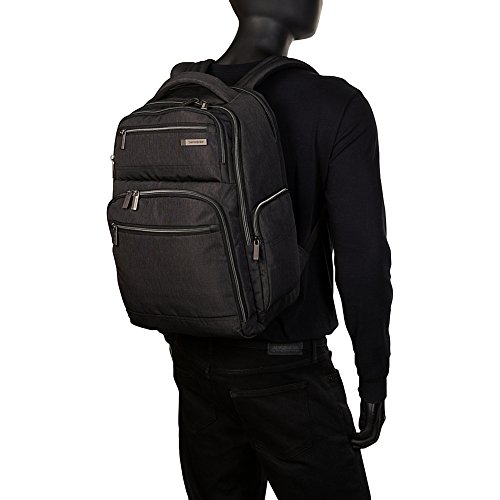 Samsonite Modern Utility Double Shot Laptop Backpack (Charcoal Heather)