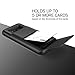 Galaxy S8 Plus Case, [Heavy Duty Drop Protection] Hybrid Card Slot Holder Wallet Cover [Shock Absorption Cover] for Samsung Galaxy S8 Plus by Lumion (D.Folder - Dark Silver)