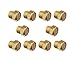 Karcy Pack of 100 Brass 1/4