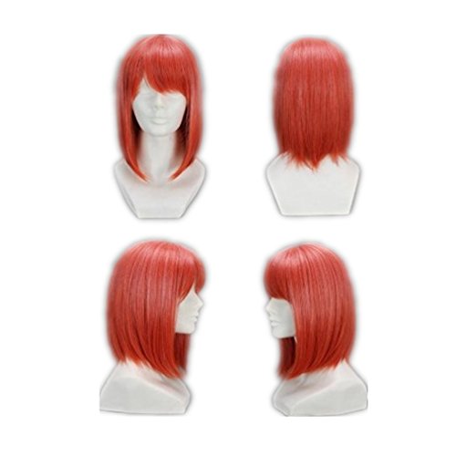 COSPLAZA Cosplay Wigs Short Halloween Party Full Hair Girl Synthetic Wig