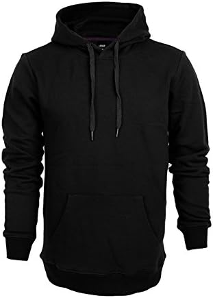 LESSIE Unisex Sport Hoodie Sweatshrit XXXL Black