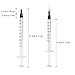 APLANET 70pcs 1ml Syringe with Luer Slip Tip, No Needle