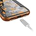 iPhone 7 Plus Case, X-Doria Defense Shield Series - Military Grade Drop Tested, Anodized Aluminum, TPU, and Polycarbonate Protective Case for Apple iPhone 7 Plus, [Orange Camo]