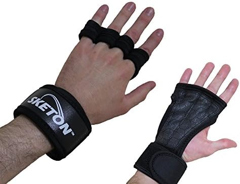 Crossfit, Cross Training Gloves with Wrist Support with Padding, for Fitness, Weightlifting, WODS, and Gym Workout, for Men and Women, Anti Sweat
