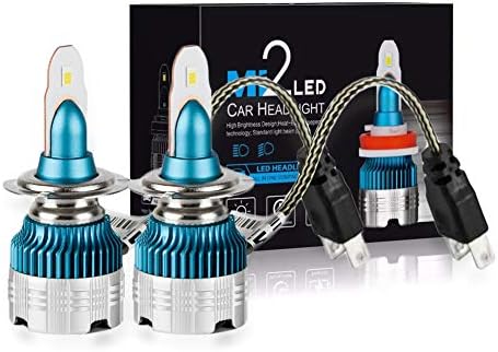 H7 LED Headlight Bulbs Conversion Kit Super Bright Mini H7 Led High/Low Beam 6000K 12v Replace for Halogen or HID Bulbs - 12 months warranty