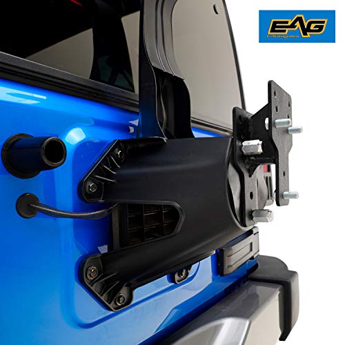 EAG Spare Tire Relocation Bracket Fit for 19762018 Wrangler CJ YJ TJ JK Not if