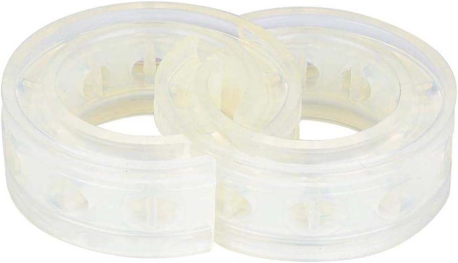 2pc Car Shock Absorber,Spring Shock Absorber Transparent Car Shock Absorber Buffer Spring Bumper Cushion Type A-E(D)