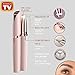 Electric Flawless Brows Eyebrow Hair Remover,Women's Painless Hair Remover for Nose, Eyebrow Hair, Face Lip, Flawless touch finishing As Seen On TV, Blush (pink)