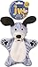 JW Pet Crackle Heads Plush Crackle Toy, Squirrel