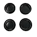 LXH (2 pack) Front Body Cap & Rear Lens Cap for Micro 4/3 DSLR Cameras & Micro 4/3 Mount Lenses (For Micro Four Third Lens, MFT) Fits Olympus E-PL5, E-PL6, EPL-7, E-PL8 E-P1/2/3 E-PL1/2/3 Panasonic