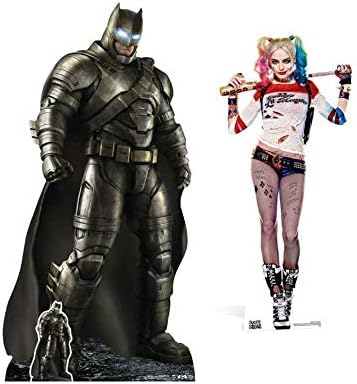 Star Cutouts Ltd SC1292 Official Warner Brothers Star Lifesize Cardboard Armoured Batsuit Ben Affleck Superhero Party and Collector's Item 193cm Tall with Free Mini Table top Cutout - Image 4