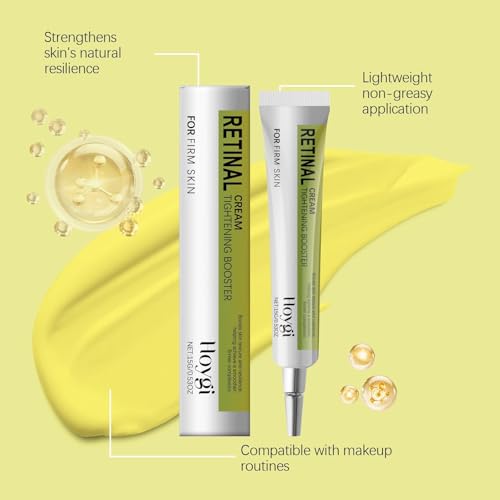 LBOYLOVE® Retinal Shot Facial Serum – 0.1% Pure Retinal Anti-Aging Tightening Booster, 0.53 fl oz, Smooth & Firm Skin for All Skin Types