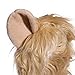 Wildlife Tree Plush Lion Ears Headband Accessory for Lion Costume, Cosplay, Pretend Animal Play or Safari Party Costumes