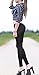 Zukzi Women's Stretchy Sexy See Through Leggings Sheer Leggings Clubwear, Black, US 6