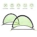 iSiLER Pop Up Soccer Goal, Portable Soccer Nets Size 4’, Two Foldable Soccer Nets with Carry Bag, Kids Soccer Goal 1.3lb Ultra-light Weight
