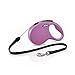 FLEXI New Classic Retractable Dog Leash (Cord), 26 ft, Small, Pink