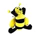Bumble Bee Plush Keychain By Unipack - Soft, Small Bee Gift, Lovable Bee Party Favor, Adorable Bee Toy.