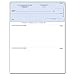 CheckSimple Laser Business Checks, Compatible with QuickBooks/Quicken - Top Format, Lined (100 Qty) - Custom