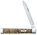 DOCTOR'S KNIFE SMOOTH NATURAL CURLY OAK