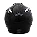 MMG Adult Motorcycle Helmet Off Road MX ATV Dirt Bike Motocross UTV, Shiny Black, Medium, Includes Goggles