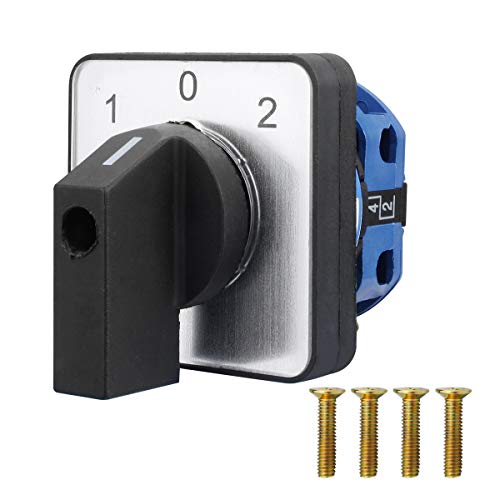 Electrical Buddy 3 Positions 20A Changeover Control Rotary Cam Switch LW28-20D101/1