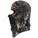 MIFULGOO Balaclava Ski Mask Full Face Cover Windproof Hood for Cold Winter Weather Camo (M14)