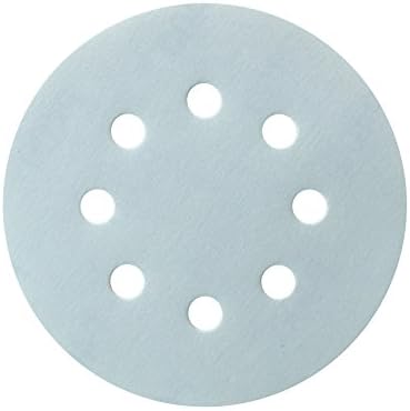 Mestool Sanding Discs 5-Inch 8-Hole 600 Grits Blue Granat Abrasives Dustless Hook and Loop Discs, Pack of 50 (600)