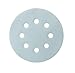 Mestool Sanding Discs 5-Inch 8-Hole 600 Grits Blue Granat Abrasives Dustless Hook and Loop Discs, Pack of 50 (600)