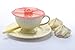 Charles Viancin - Set of 2 Hibiscus 4” Silicone Drink Covers - Airtight Seal on Any Smooth-Rimmed Glass, Keep Drinks Cool or Hot, Protect from Winged Pests - BPA-Free - Oven, Freezer, Dishwasher Safe