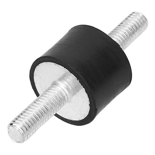 Eujgoov 4 Pieces Silentblock M6 Anti-Vibration Rubber Mounts for Car and Boat VV20x15 M6x18, Complete Set Without Noise