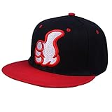 SUNJAZZ Unisex Thumb Hip Pop Baseball Cap Adjustable Number One Hat