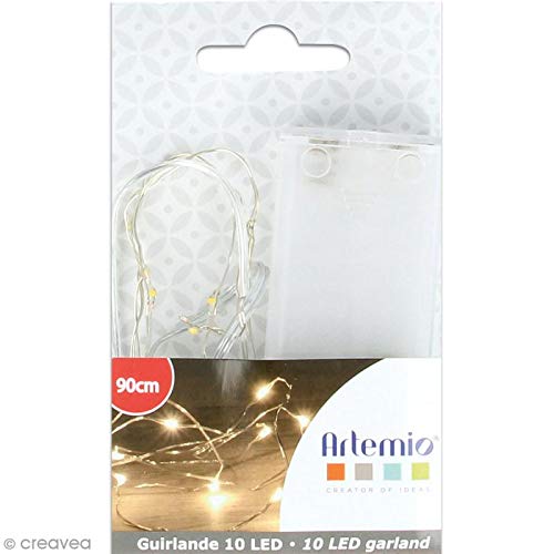 Artemio LED Copper String Lights 90 cm – 10 Pieces