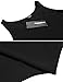 Zeagoo Women Chiffon Sleeveless Blouse Loose Solid Color V-neck Tank Top