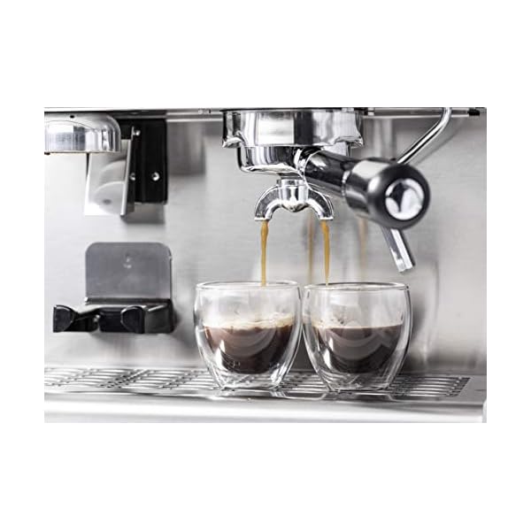 Solis Espressomaschine, Integriertes Scheibenmahlwerk, Manometer, Dampf- und Heißwasserfunktion, 58 mm Profi-Siebhalter… – Bild 8