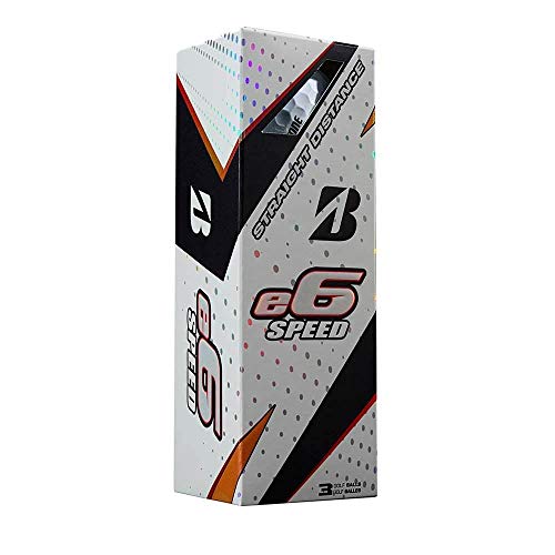 Bridgestone 2017 e6 Speed White Straight Distance Low Spin Golf Balls