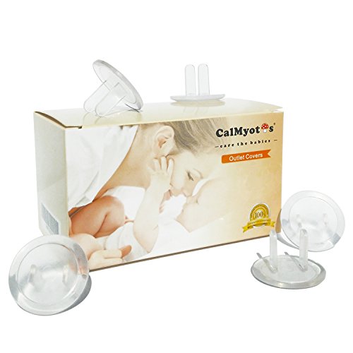 CalMyotis Outlet Covers, Child Proofing Transparent Outlet Plugs, Electrical Outlet Cover Baby Proof Safety (36Pack) - Thumbnail 5