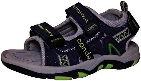 Kids Conda Blue Explorer Triple Strap Sandals for Boys and Girls Size 5 M US Big Kid
