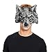 heytech Halloween Scary Mask Cosplay Led Costume Mask EL Wire Light up for Halloween Festival Party (Wolf mask)