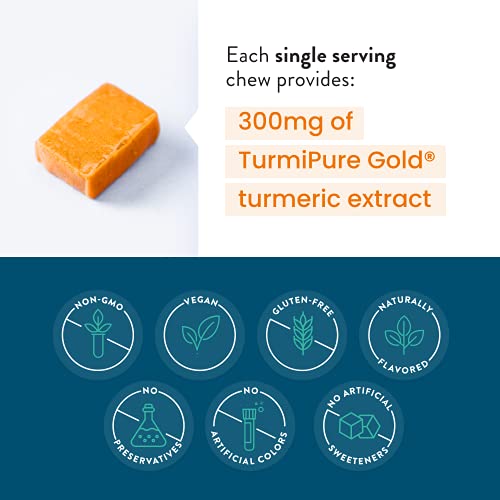 humanN Turmeric Curcumin Chews Supplement High Absorption Turmeric