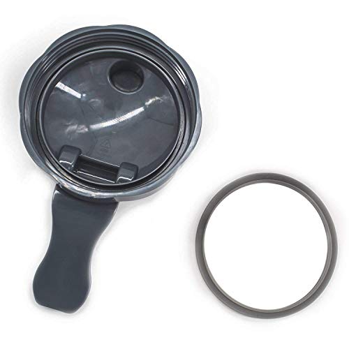 Flip Top To-go Lid, Replacement Parts & Accessories, Preferred Parts for NutriBullet 600w and Pro 900w Blender, 2 Pcs - Thumbnail 3