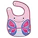 Skip Hop Zoo Infant and Toddler Tuck-Away Bib, Blossom Butterfly, Multi